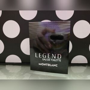 5/$25✨️MontBlanc Legend EDP Sample✨️